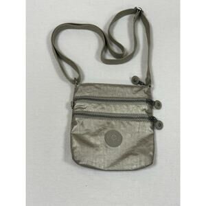 Kipling Brand Vintage Crossbody Bag Mini Small Purse GOLD/Champagne